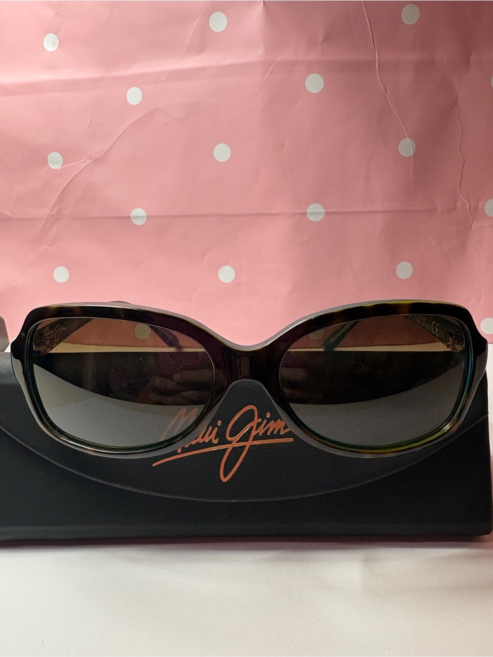 Maui Jim Cloud Break Sunglasses MJ 700-10P Dark Tortoise.